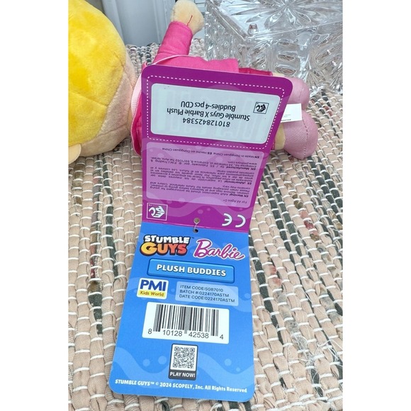 BARBIE KEN Stumble‎ Guys Plush Buddies 8" LIMITED EDITION Figure Toy New NWT - Picture 10 of 10